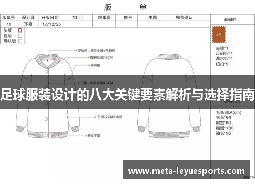 足球服装设计的八大关键要素解析与选择指南